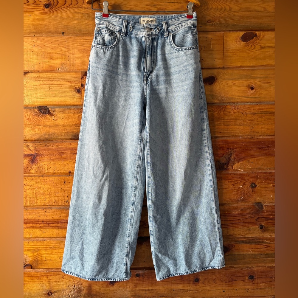 Madewell Curvy Super Wide Leg Jeans